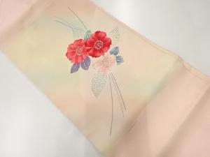 リサイクル　枝花模様織出し名古屋帯